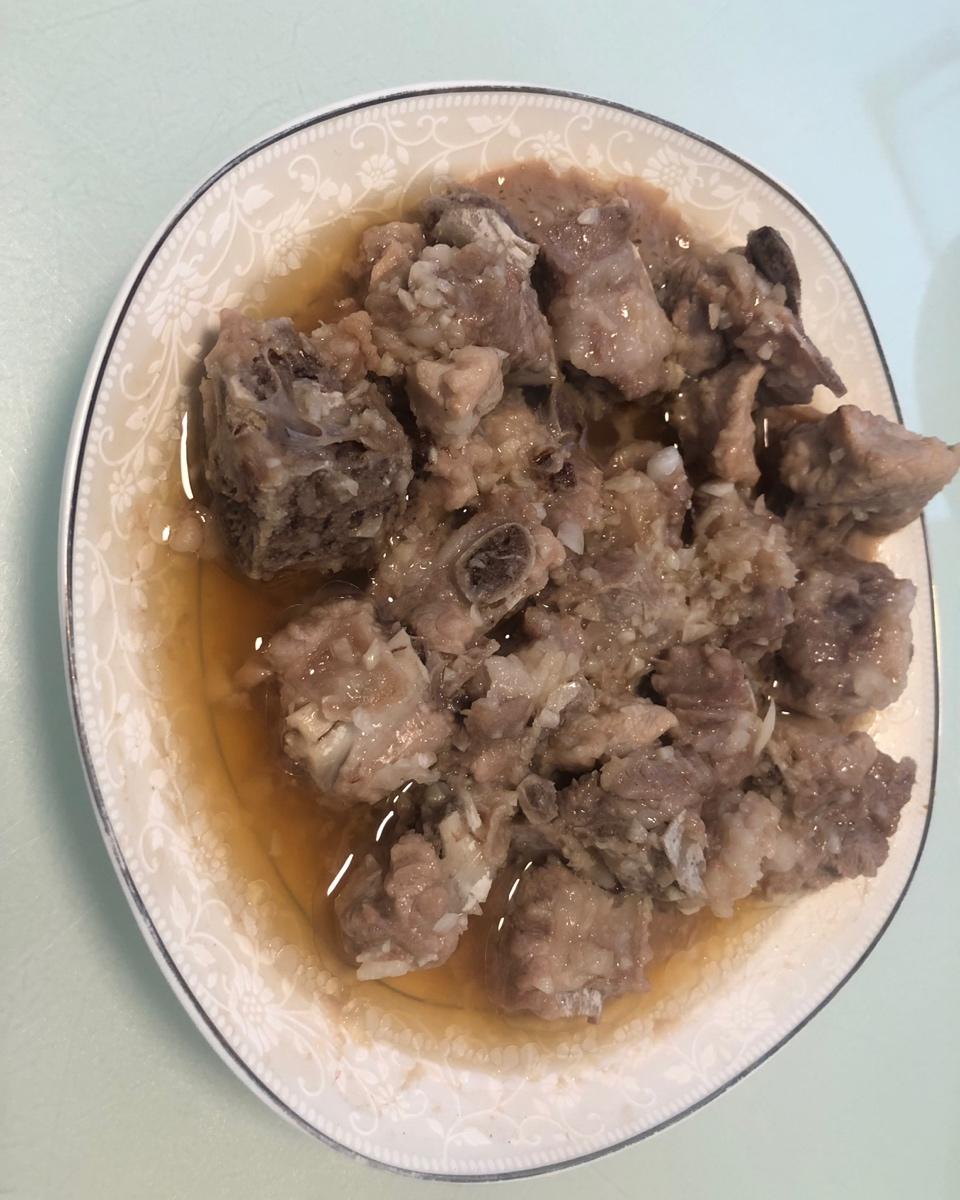 蒜蓉豆豉蒸排骨