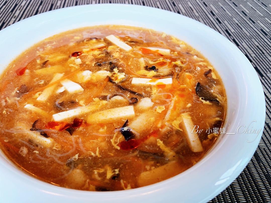 酸辣汤 Spicy & Sour Shredded Pork Soup