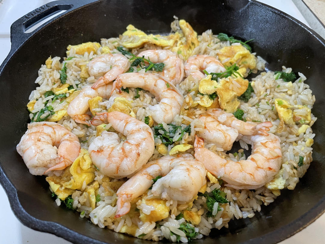 虾仁蛋炒饭