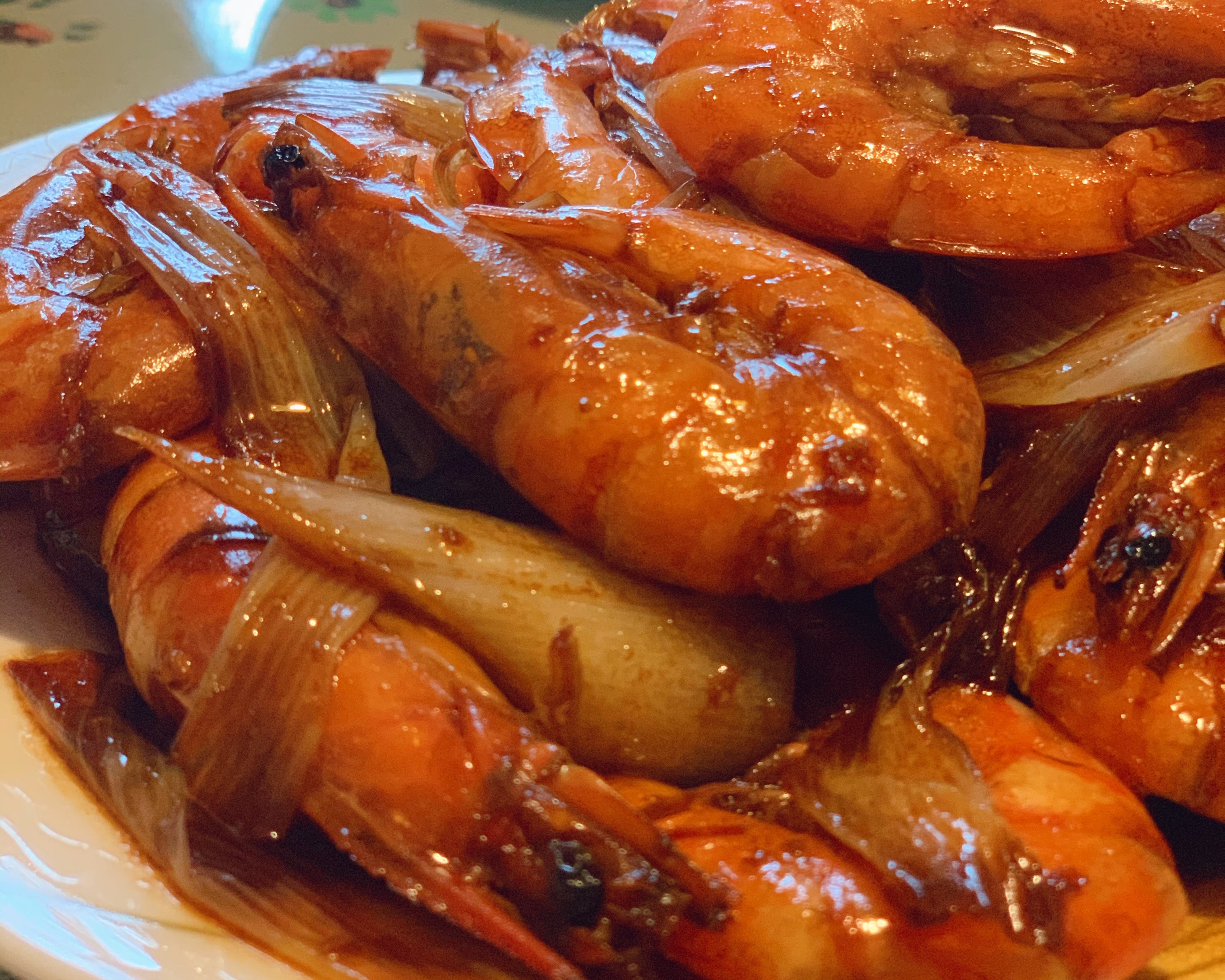 午餐晚餐红烧大虾油焖大虾的做法