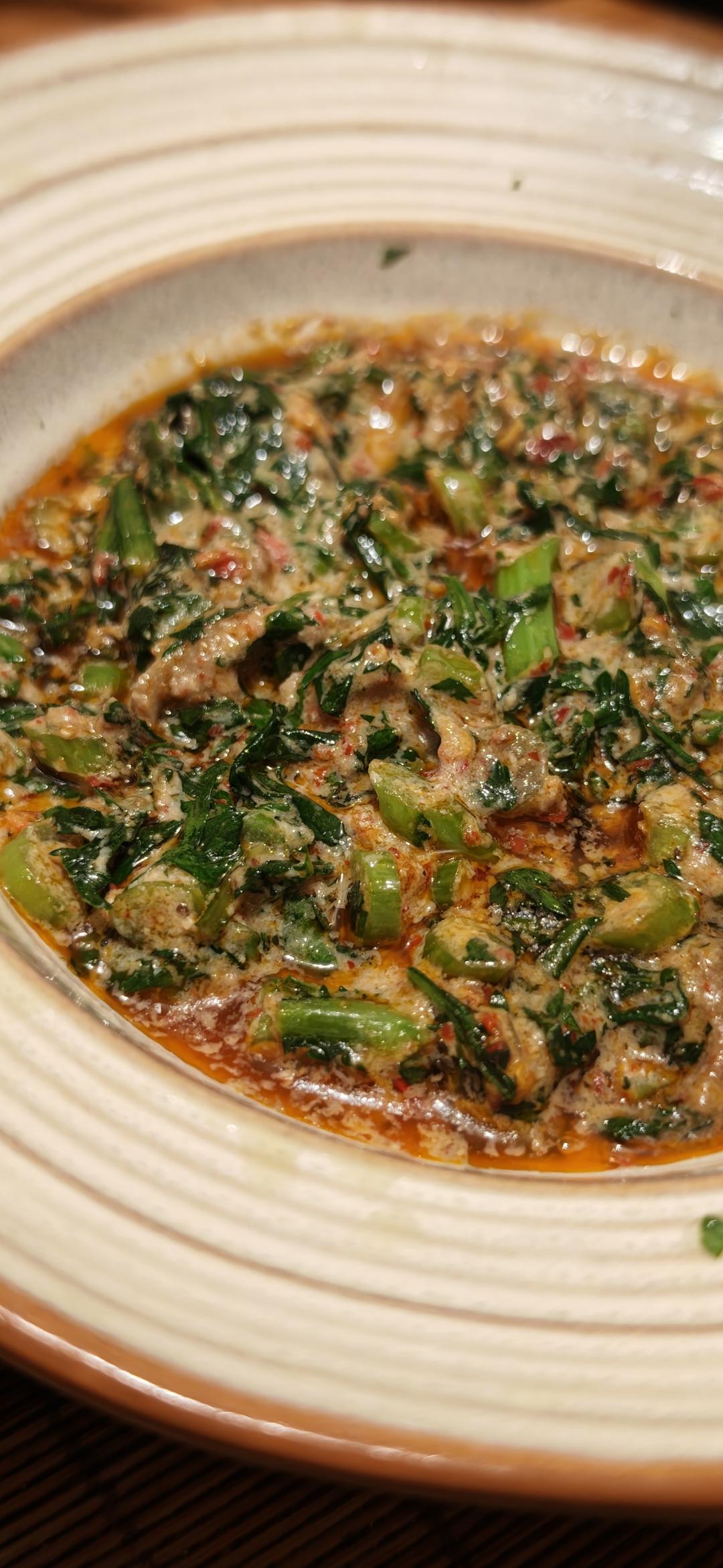 昆明味道之青蒜炒臭豆腐