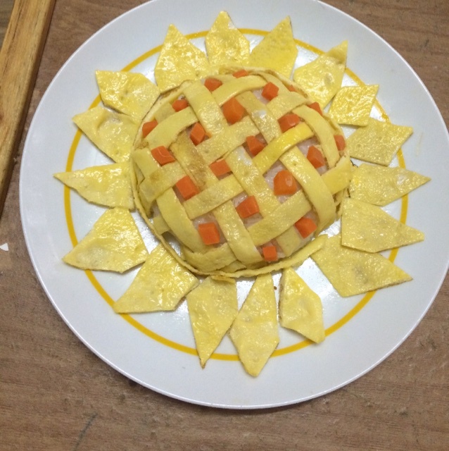 向日葵肉丁炒饭