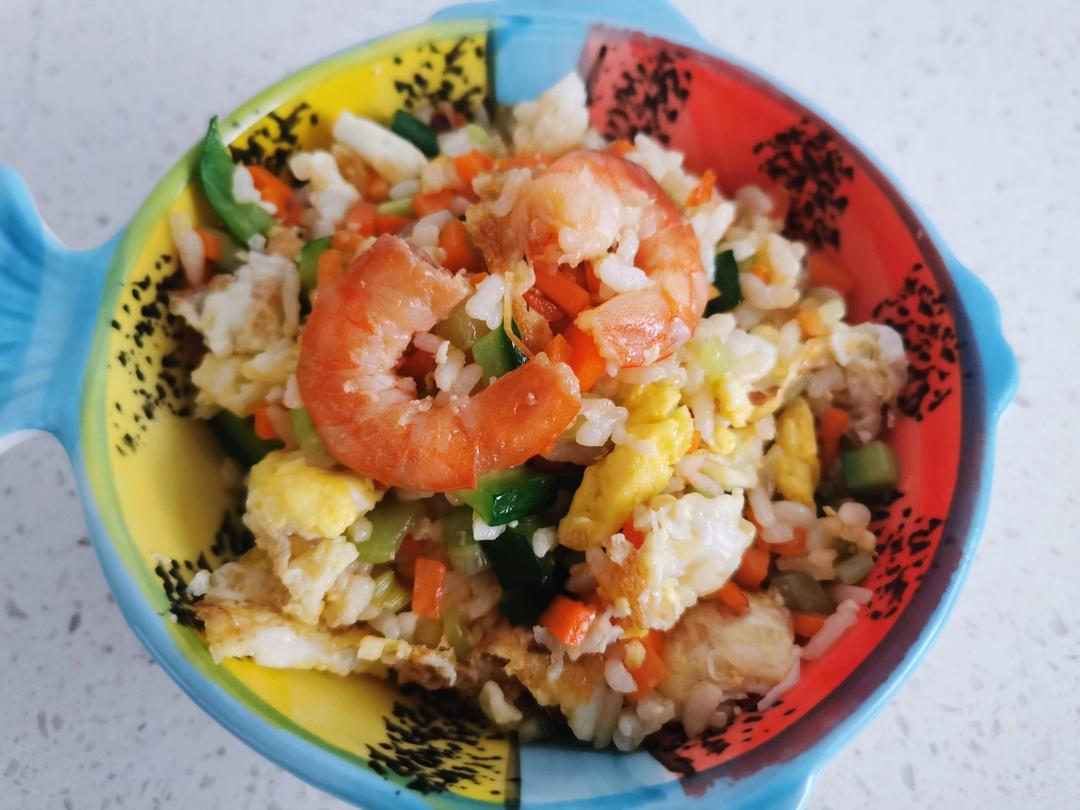 奶酪腊肠杂蔬炒饭