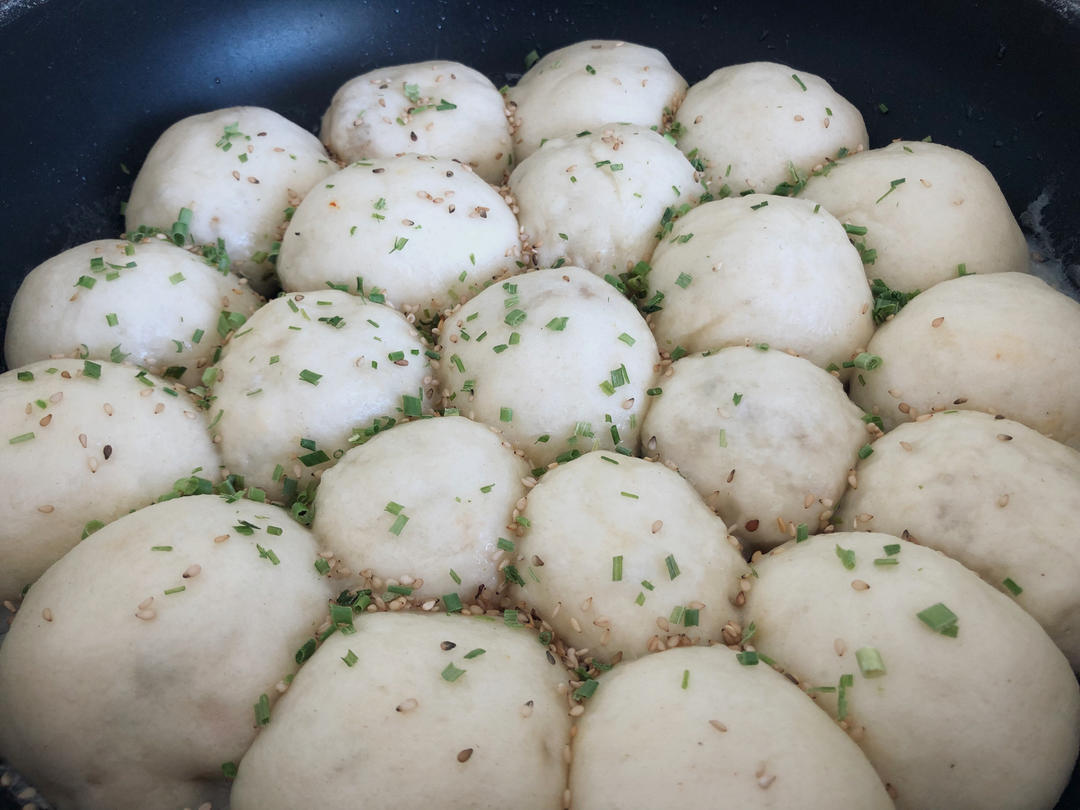 简单vegan素生煎包