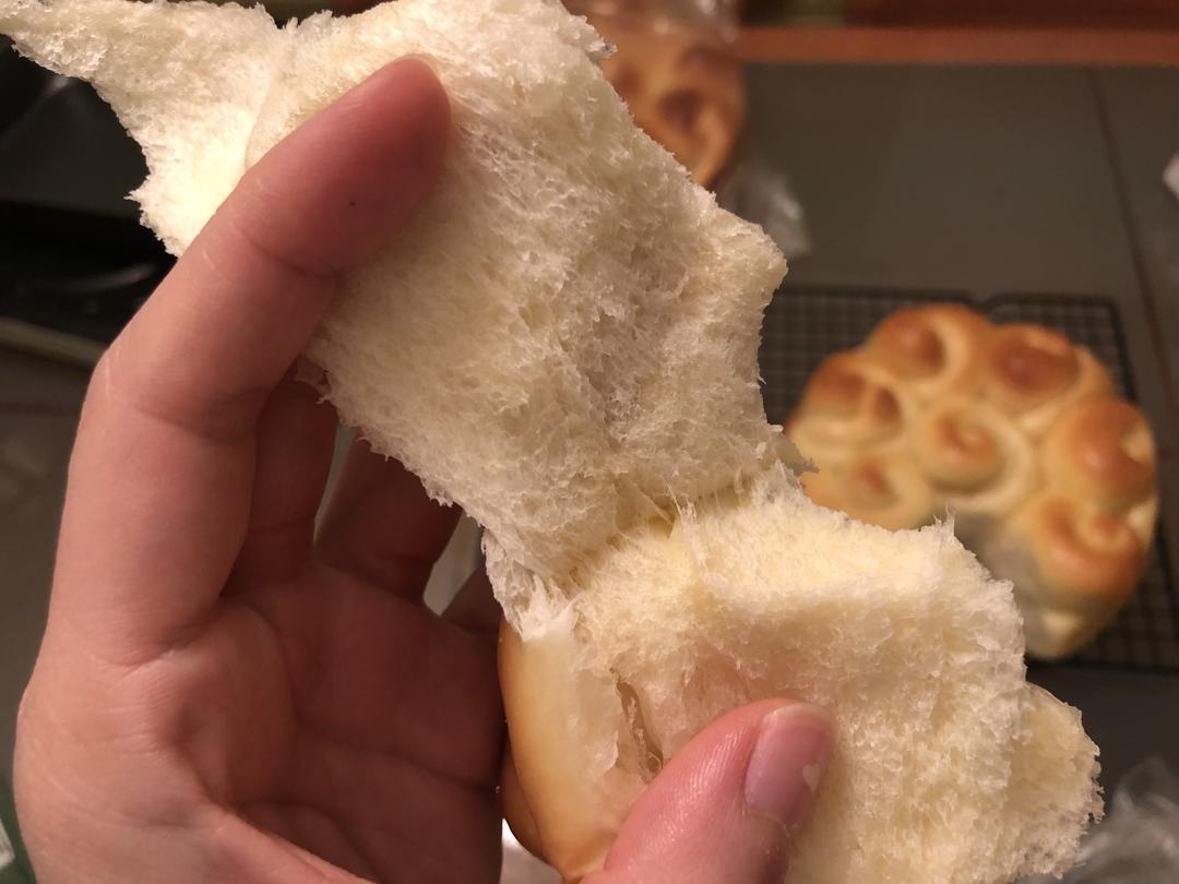 纯奶手撕吐司的做法 步骤1