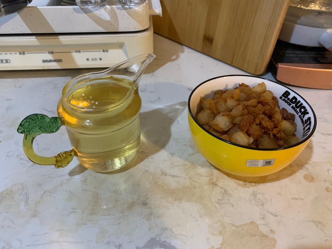 自制猪油（炼猪油）