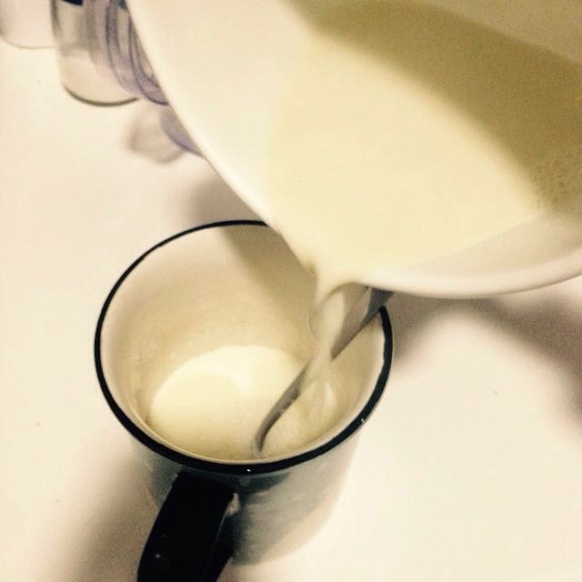 自制豆奶---儿时的味道. 用豆浆制作.并非豆浆的做法 步骤4