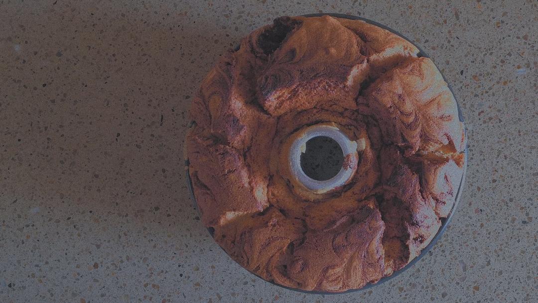 超q润黑糖肉桂戚风（17cm中空模）