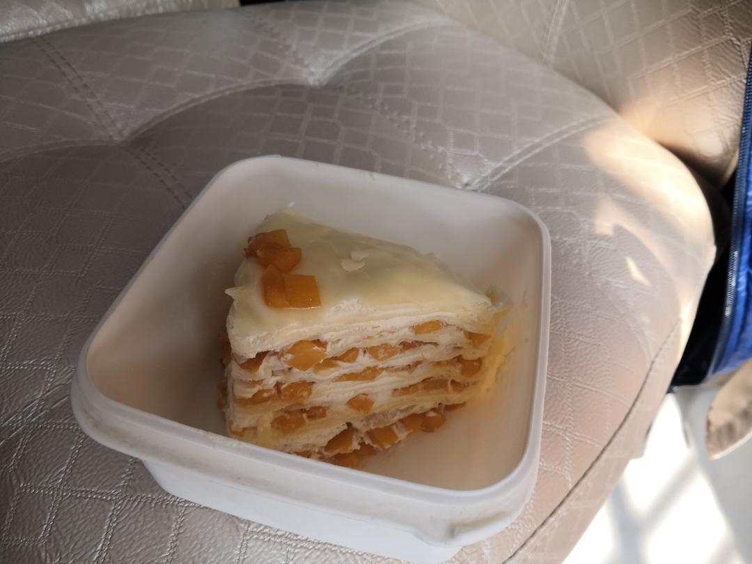 薄饼机芒果千层蛋糕