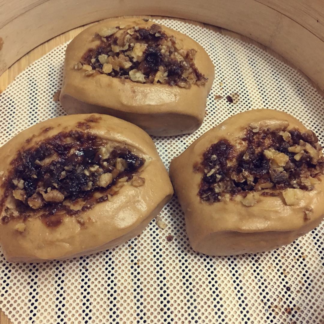 桂圆姆妈做的红糖馒头.红糖糕