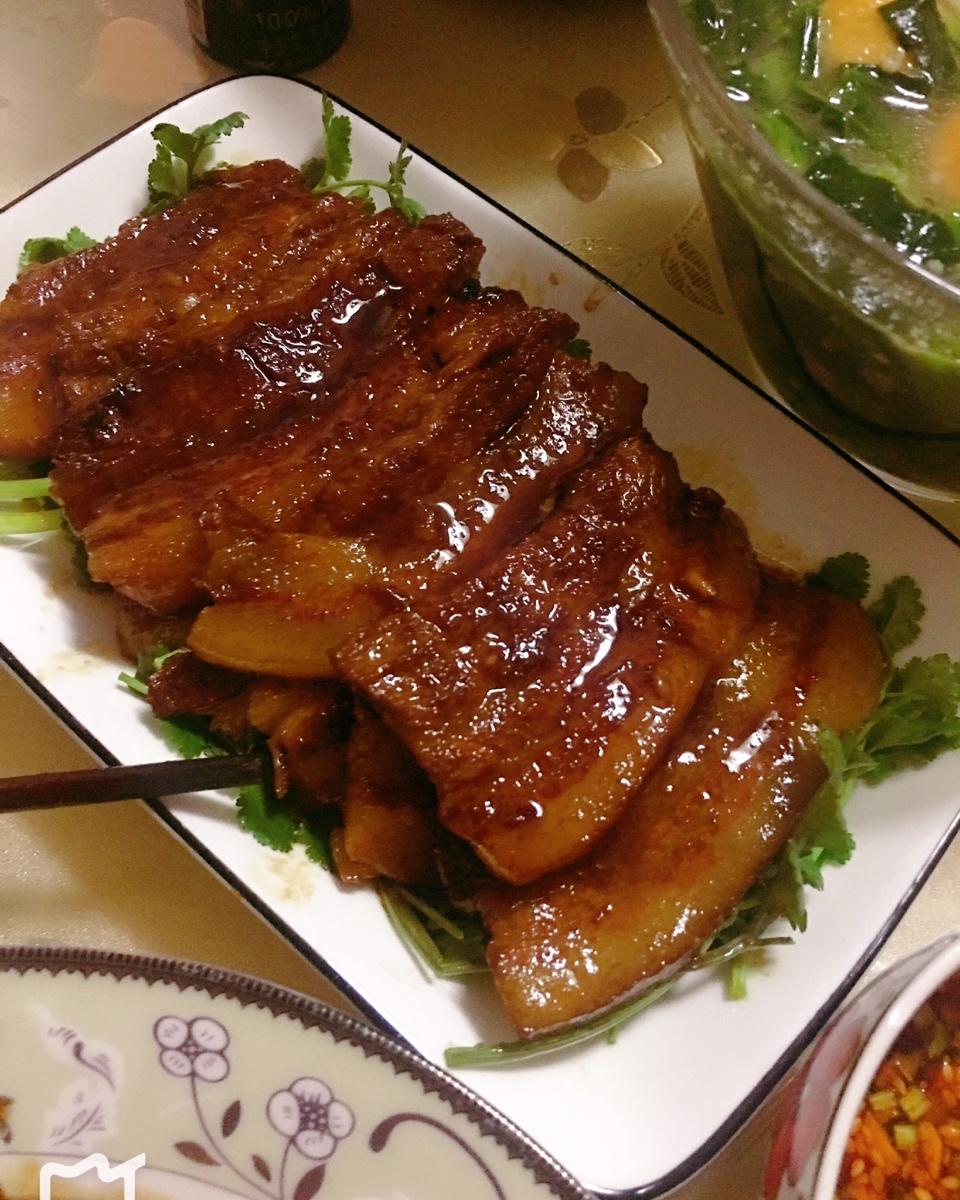 厨师长教你：“把子肉”的家常做法，看着很有食欲，先收藏起来