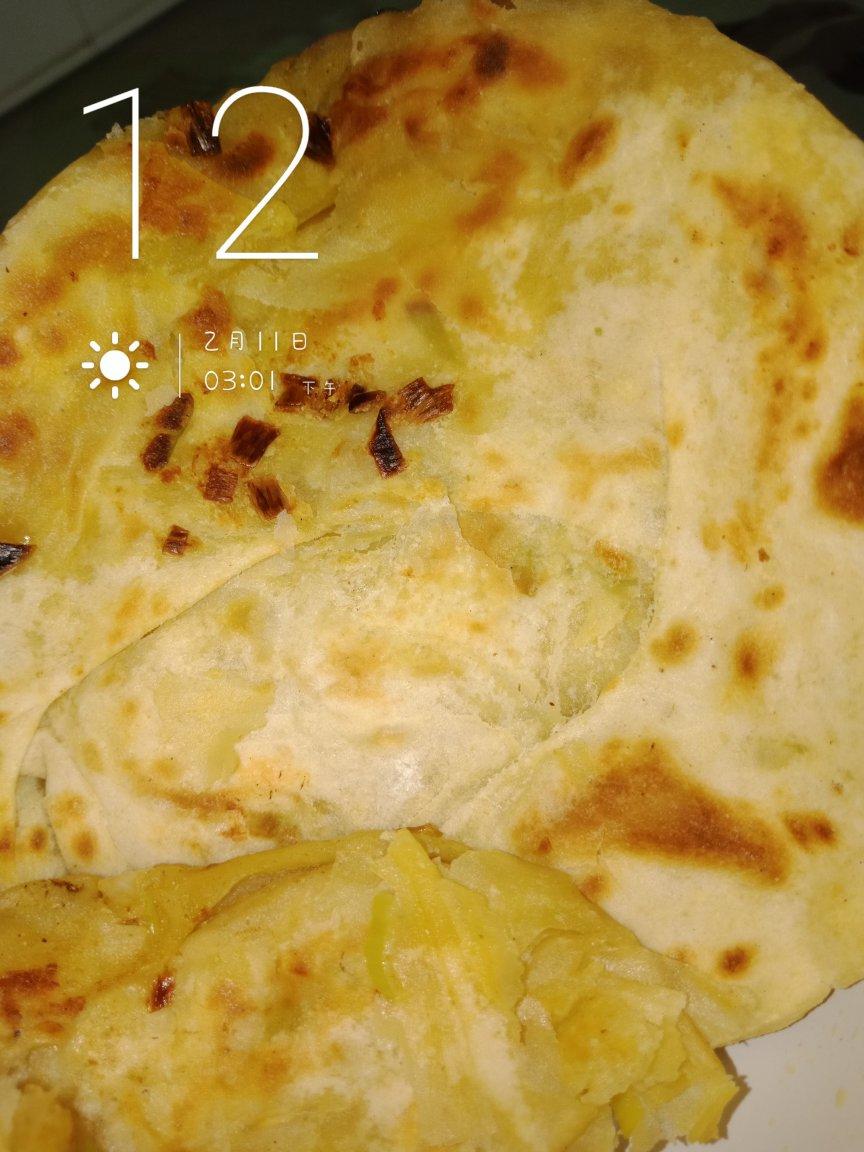 快手懒人版葱油饼❗️㊙️简单易做❗️超级酥脆❗️