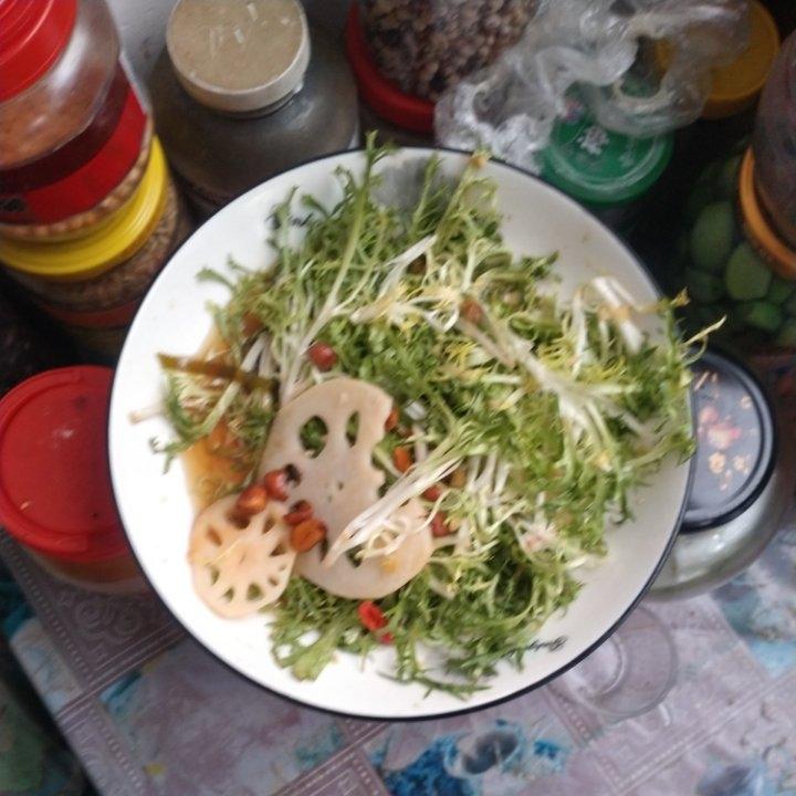 凉拌苦菊——简单爽口