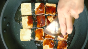 早餐：照烧海苔豆腐的做法 步骤5