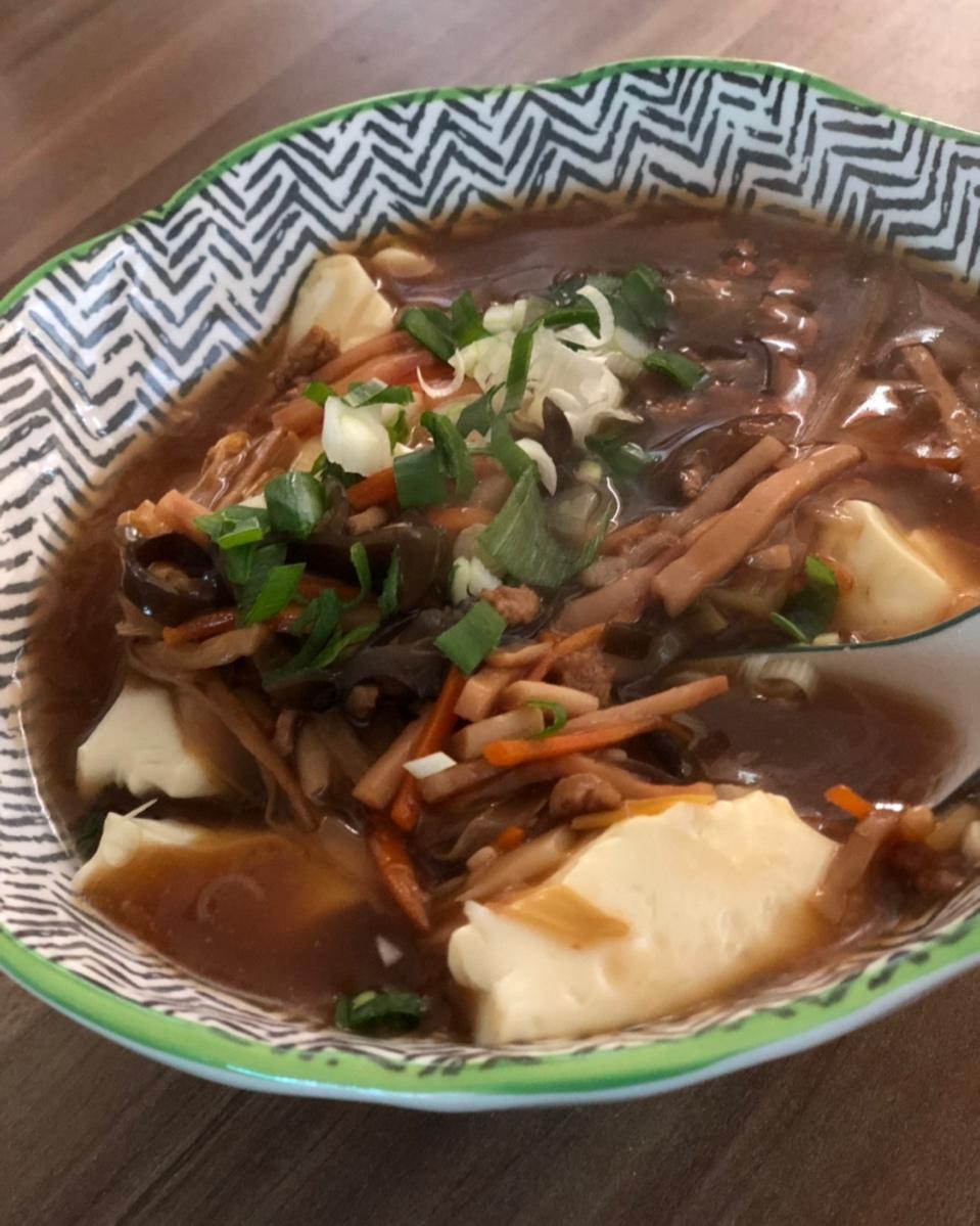 童衍做的鲜香卤汁豆腐脑