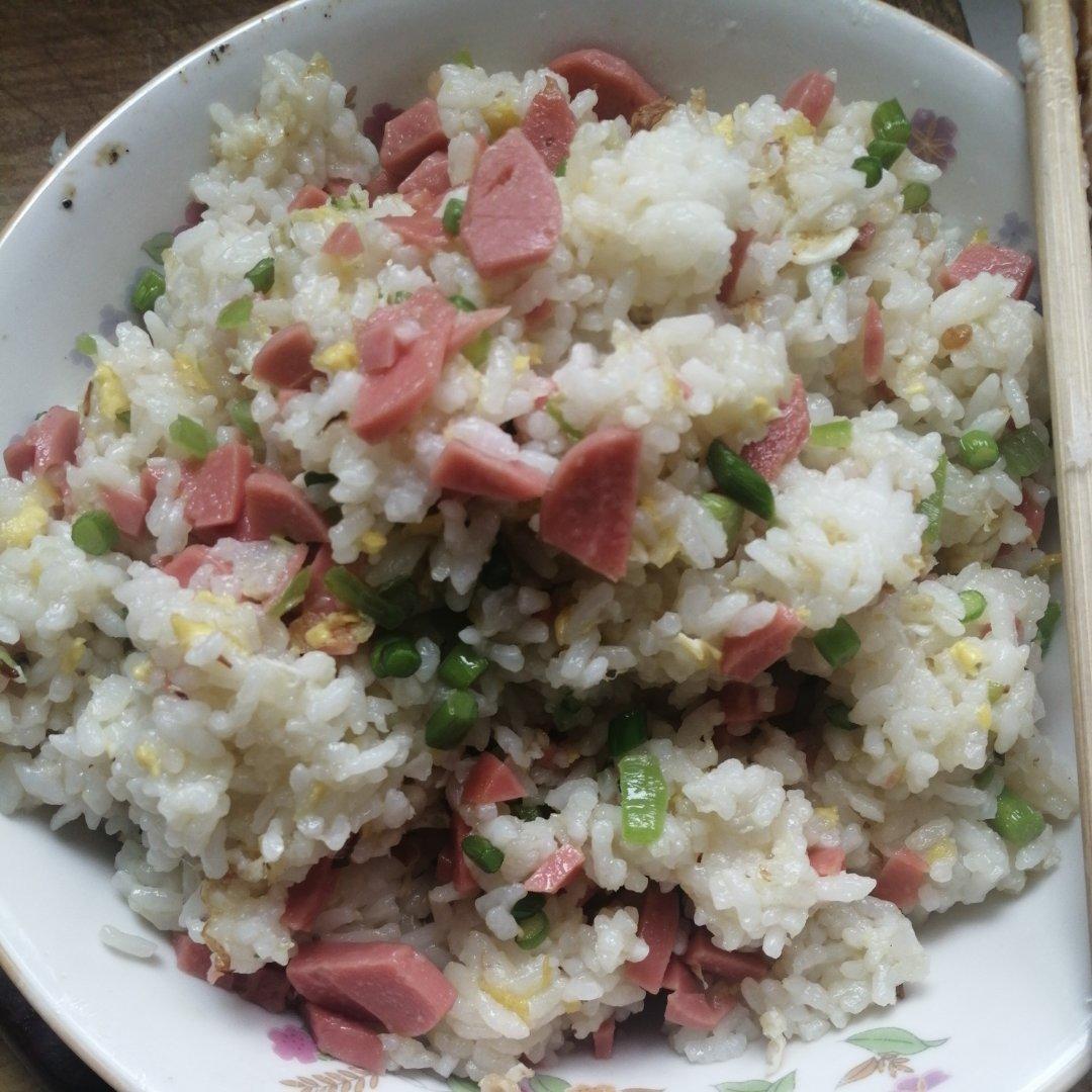 最简单的蛋炒饭