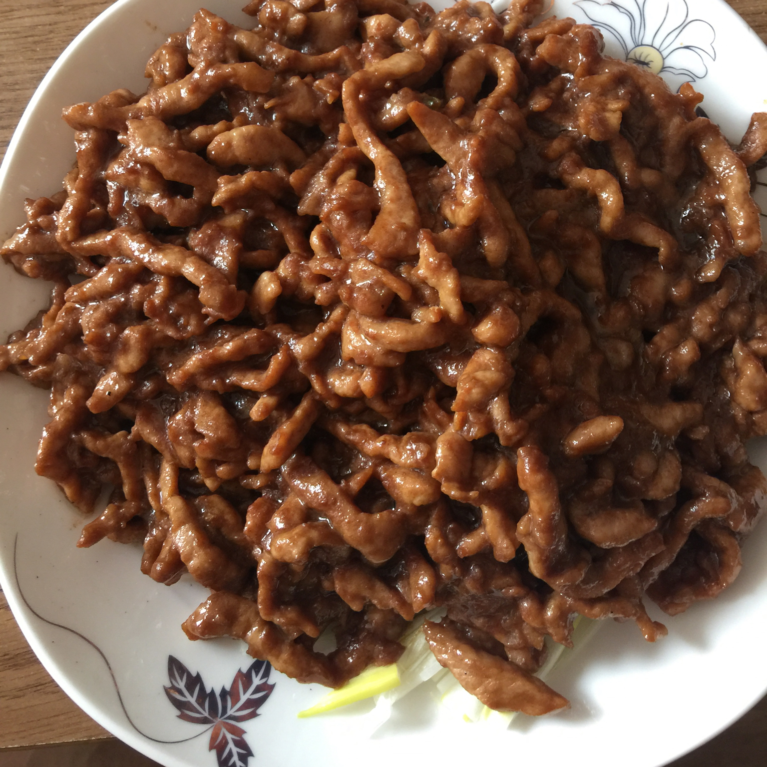 京酱肉丝