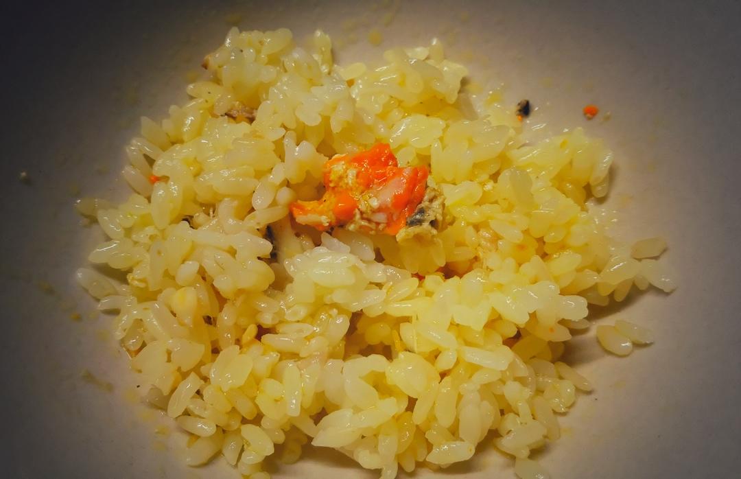 原汁原味蟹粉拌饭的做法