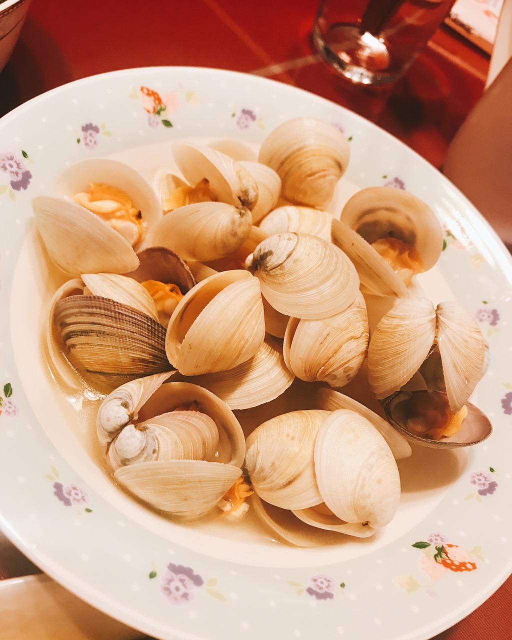 西式超鲜蒸花蛤