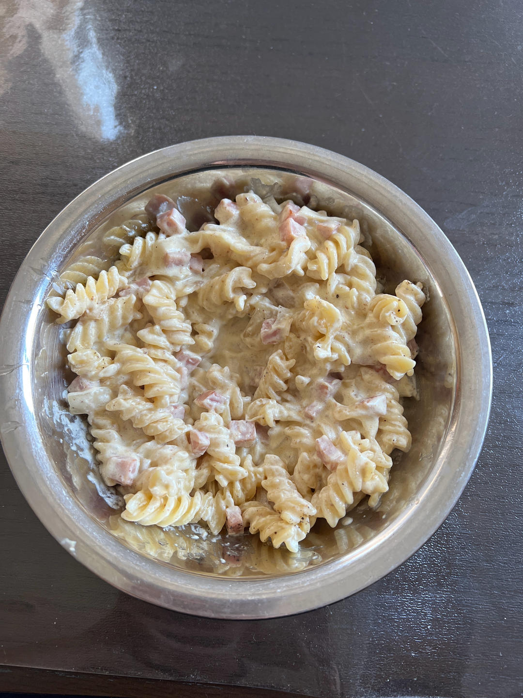 奶油蘑菇培根意大利面