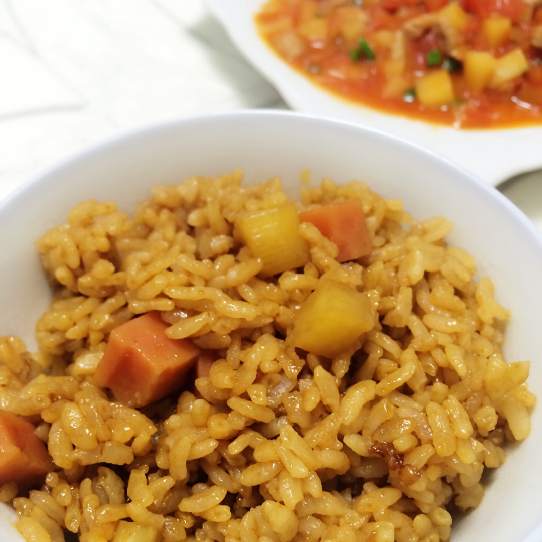 土豆焖饭（电饭锅版）