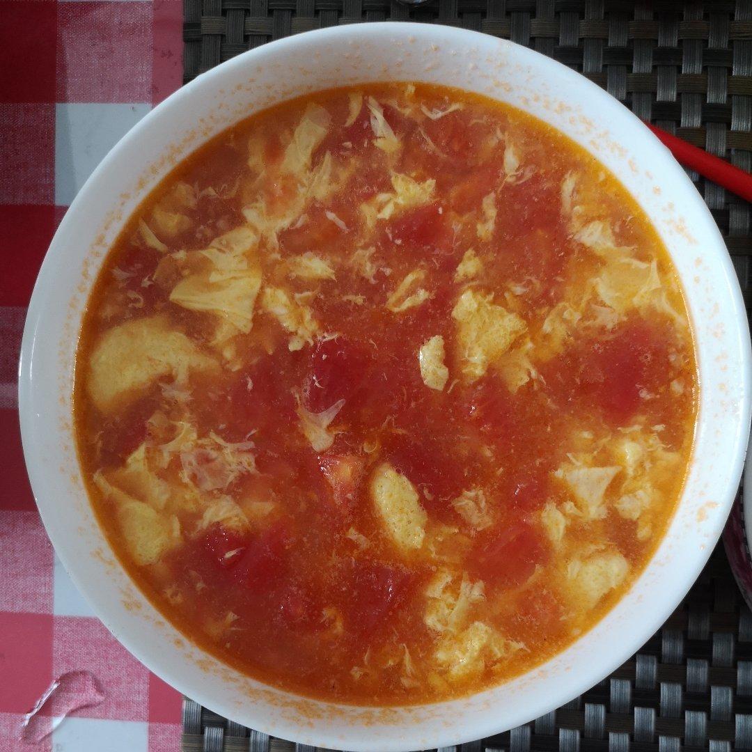 西红柿鸡蛋汤