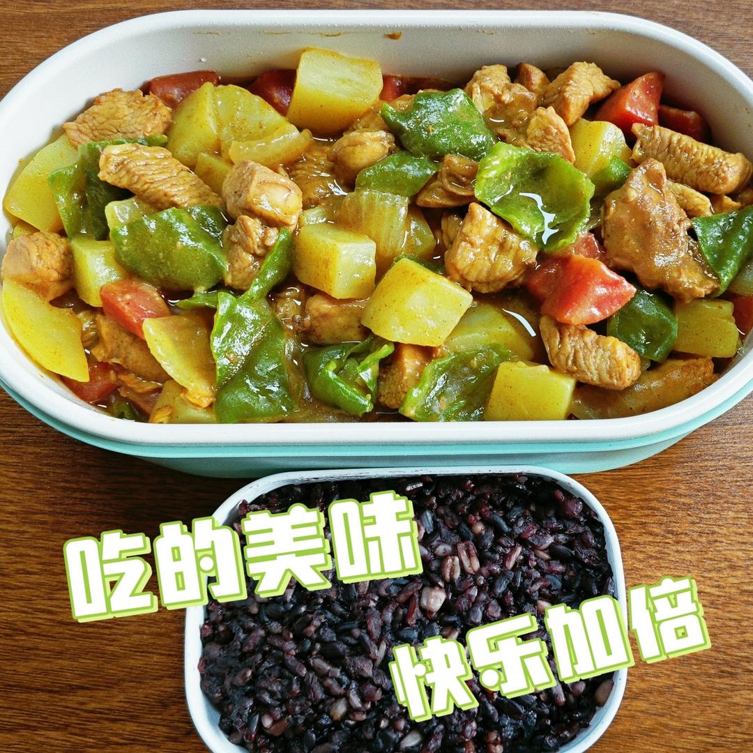 土豆咖喱鸡肉