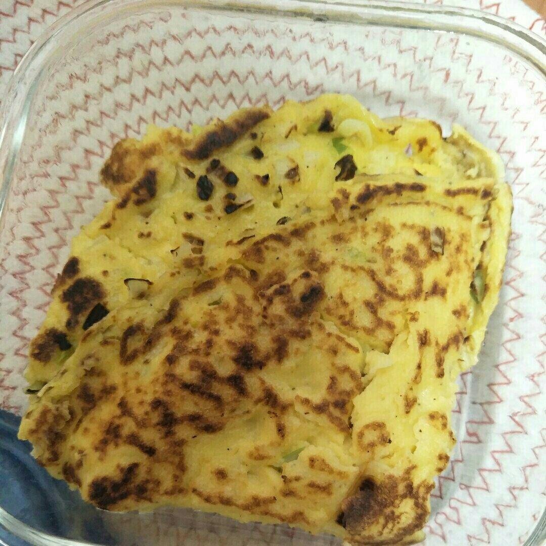 鸡蛋葱花饼
