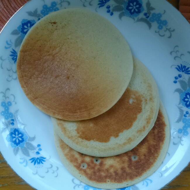 香蕉牛奶小煎饼