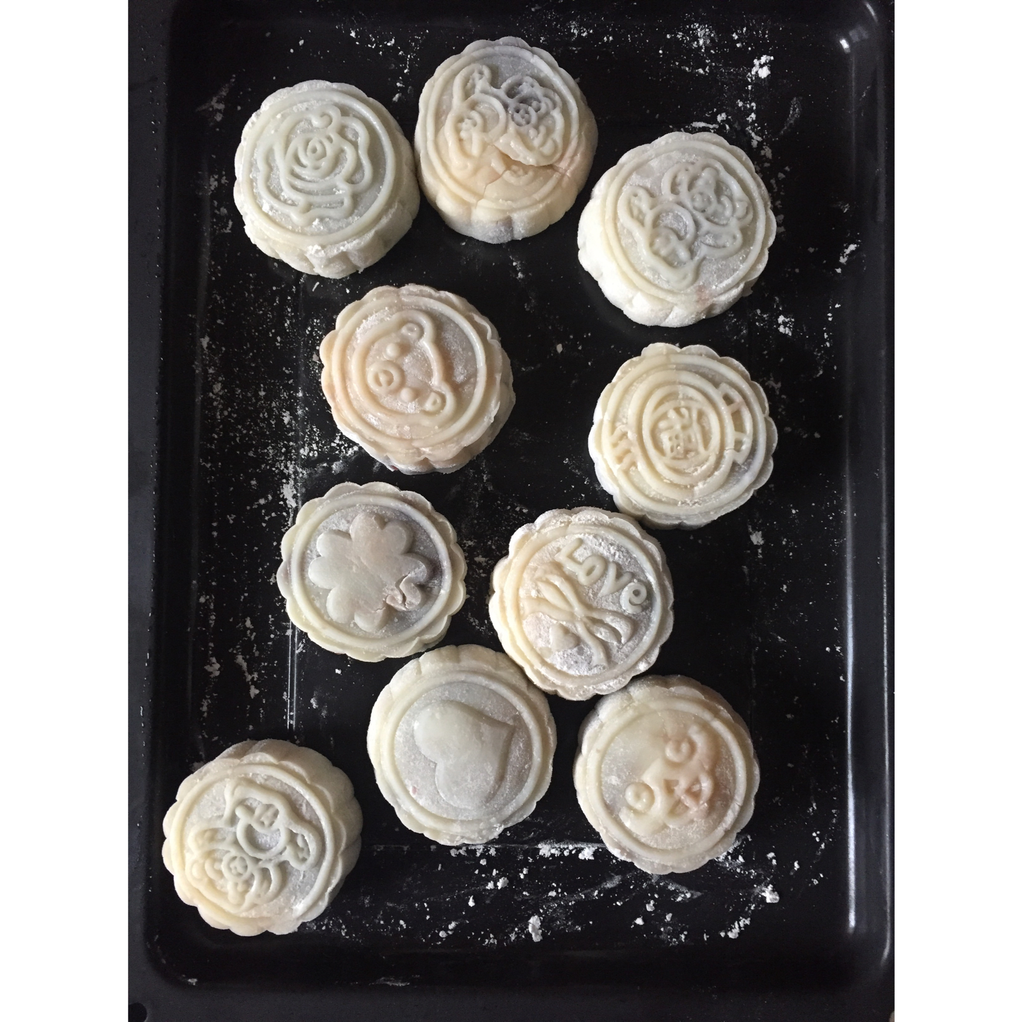 《Tinrry下午茶》冰皮月饼（奶黄馅）