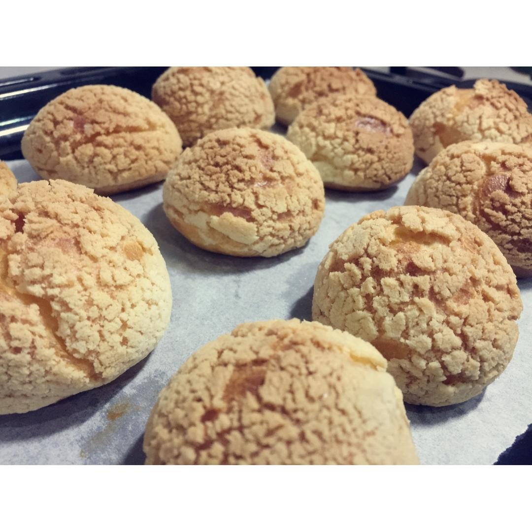 十分美味的酥皮泡芙