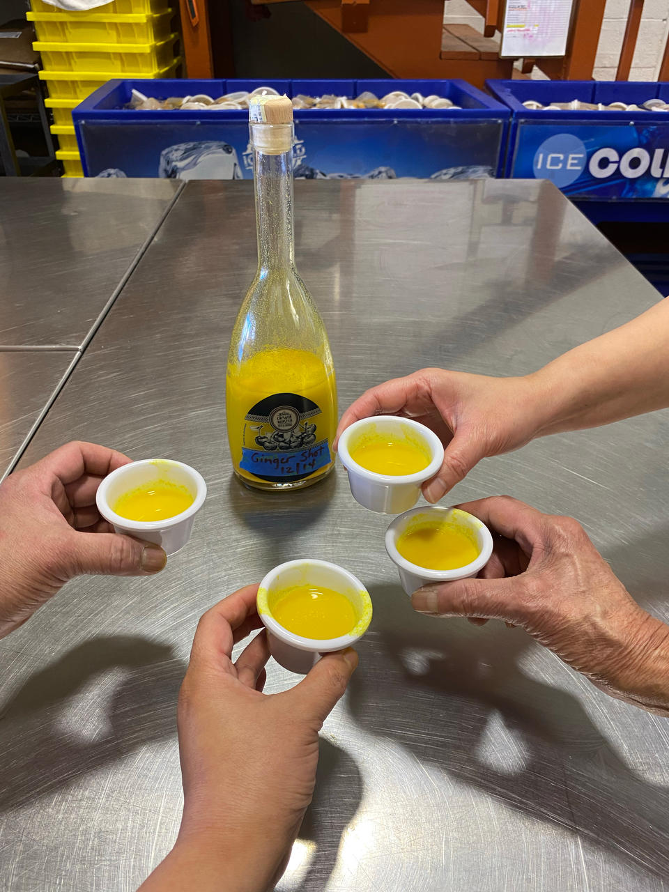 美国超火的养生柠檬姜汁（Ginger shots）