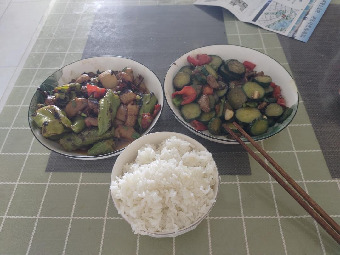 虎皮辣子烧茄子