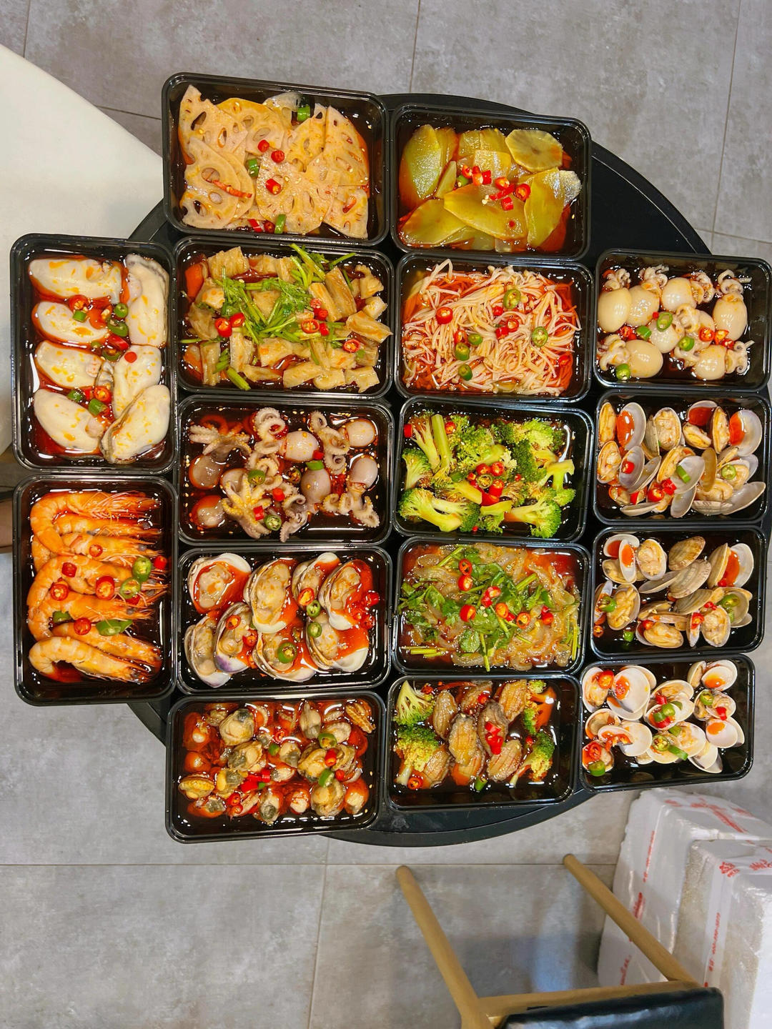 捞汁麻辣小海鲜