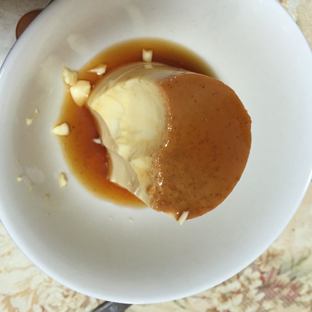 超简易滑又弹的鸡蛋布丁Custard Pudding(详细教程)