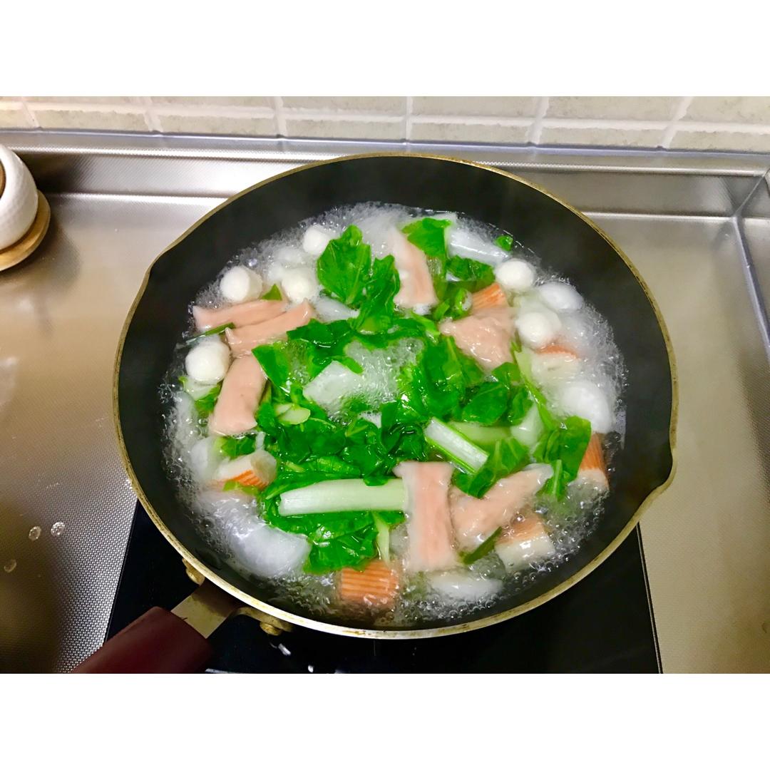 白菜萝卜汤