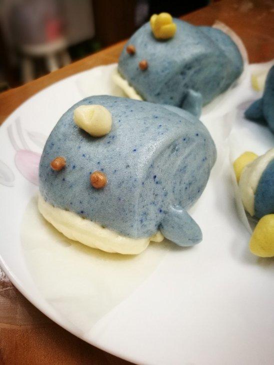 卡通刀切馒头之——可爱奶香小鲸鱼