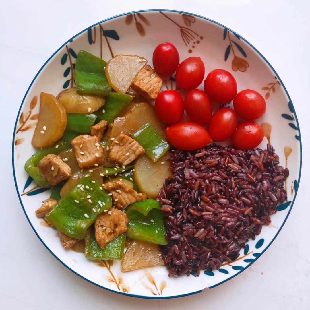 青椒炒肉片