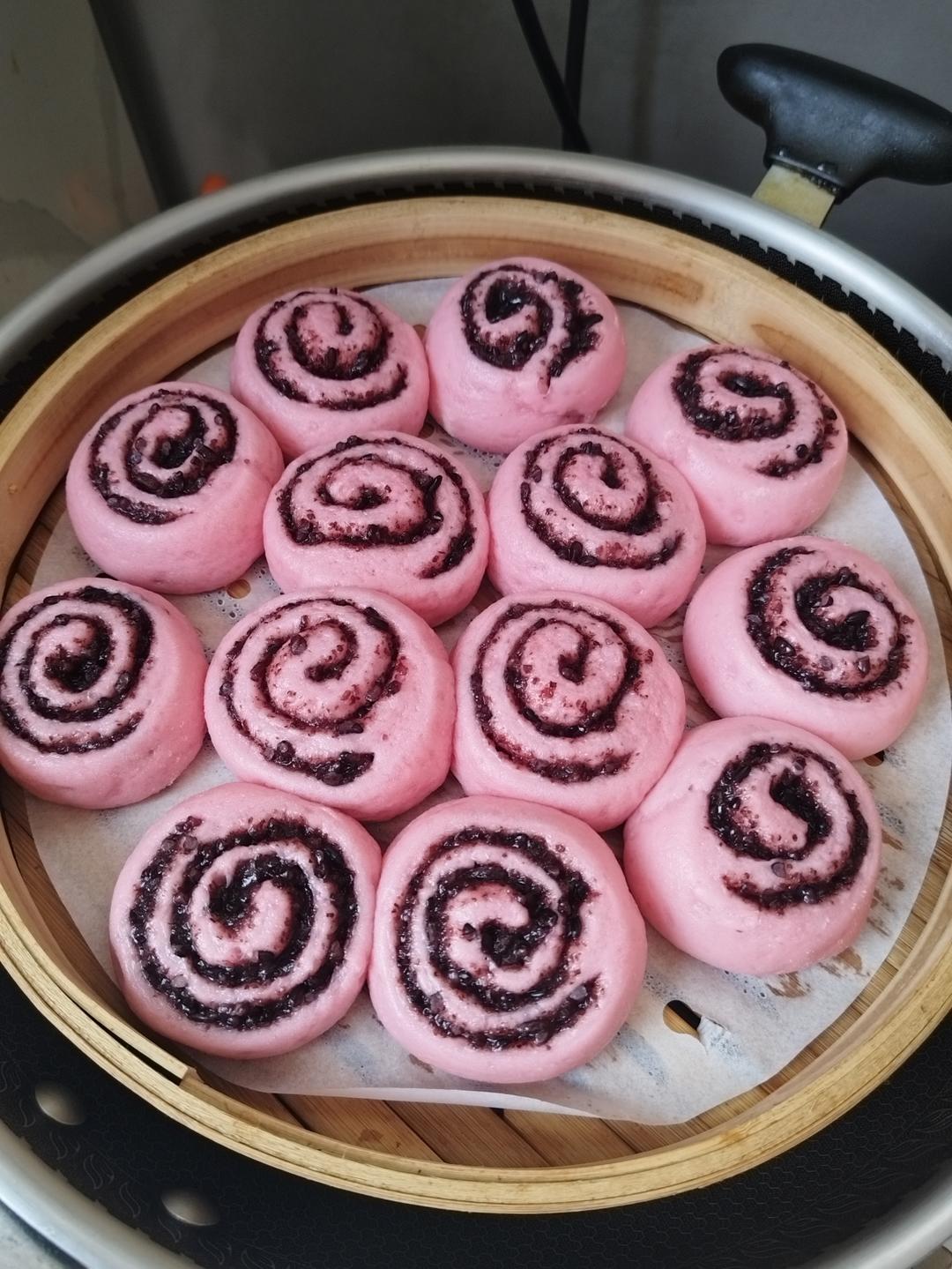 软软糯糯的紫米馒头卷谁不爱啊💜