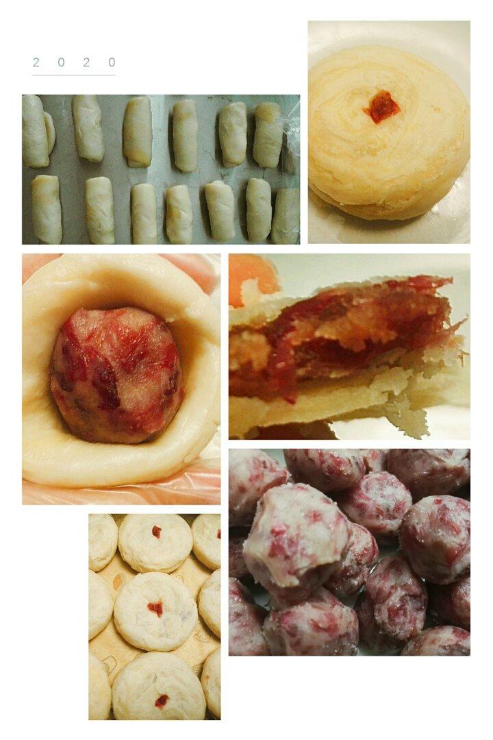 鲜花玫瑰饼（北京糕点）