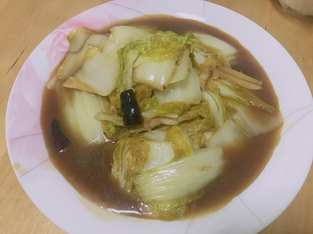 醋溜娃娃菜，教你做的跟饭店一样好吃