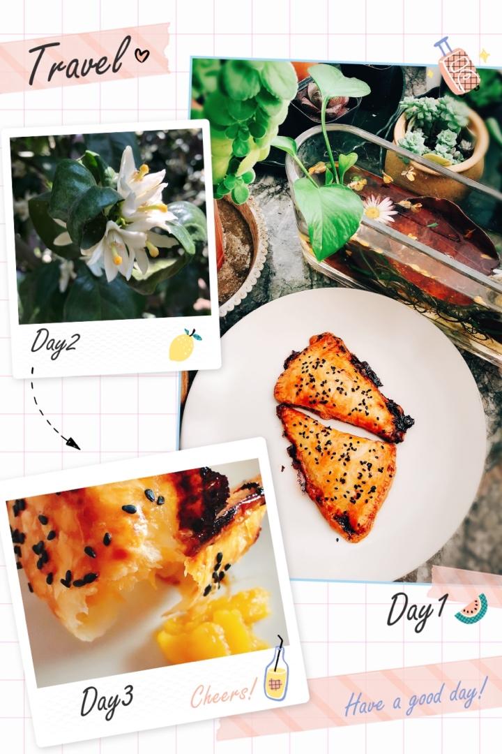 万能的手抓饼系列～芒果派