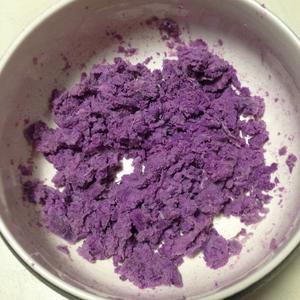 松子紫薯小凉糕的做法 步骤1