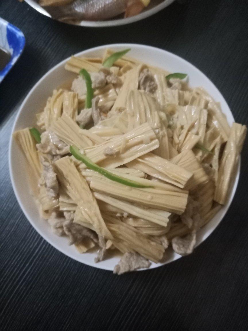 腐竹炒肉「快手菜」