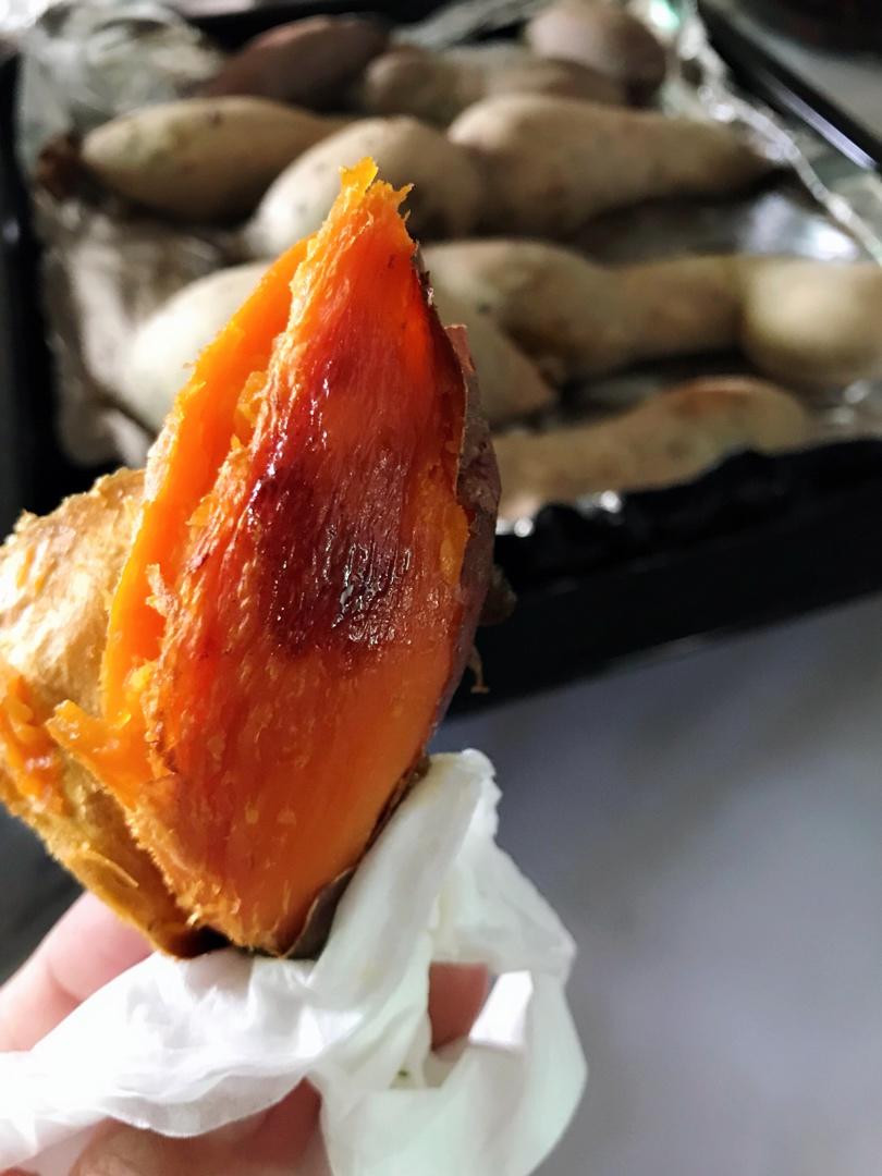 烤箱版烤地瓜秘籍