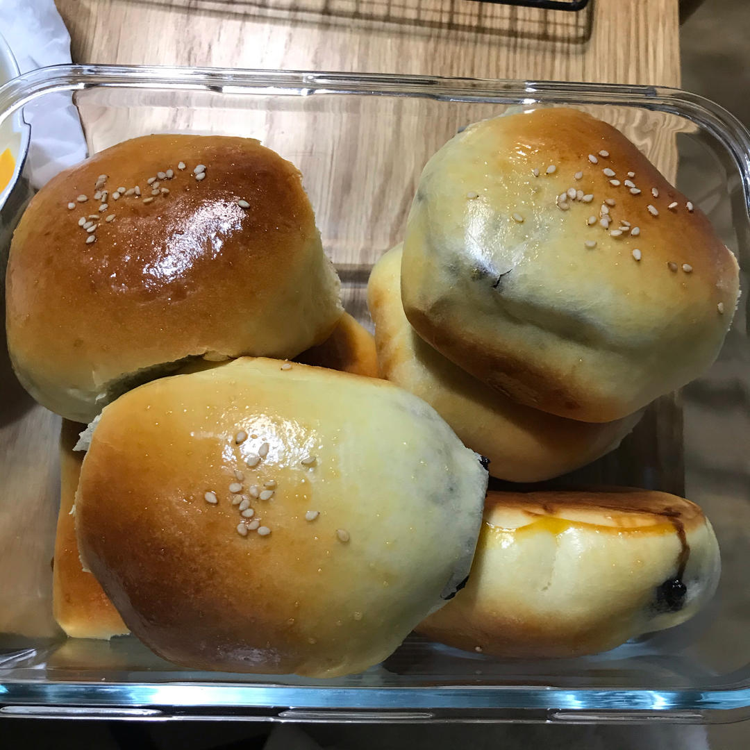 紫米面包