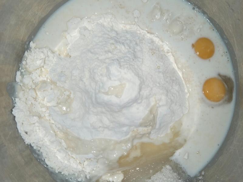 纯奶手撕吐司的做法 步骤1