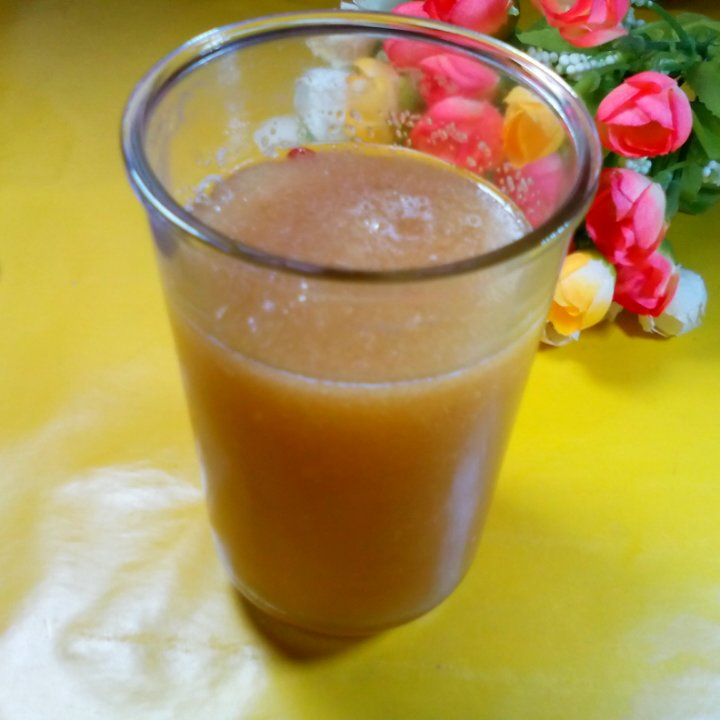 六星做的柠檬苹果汁