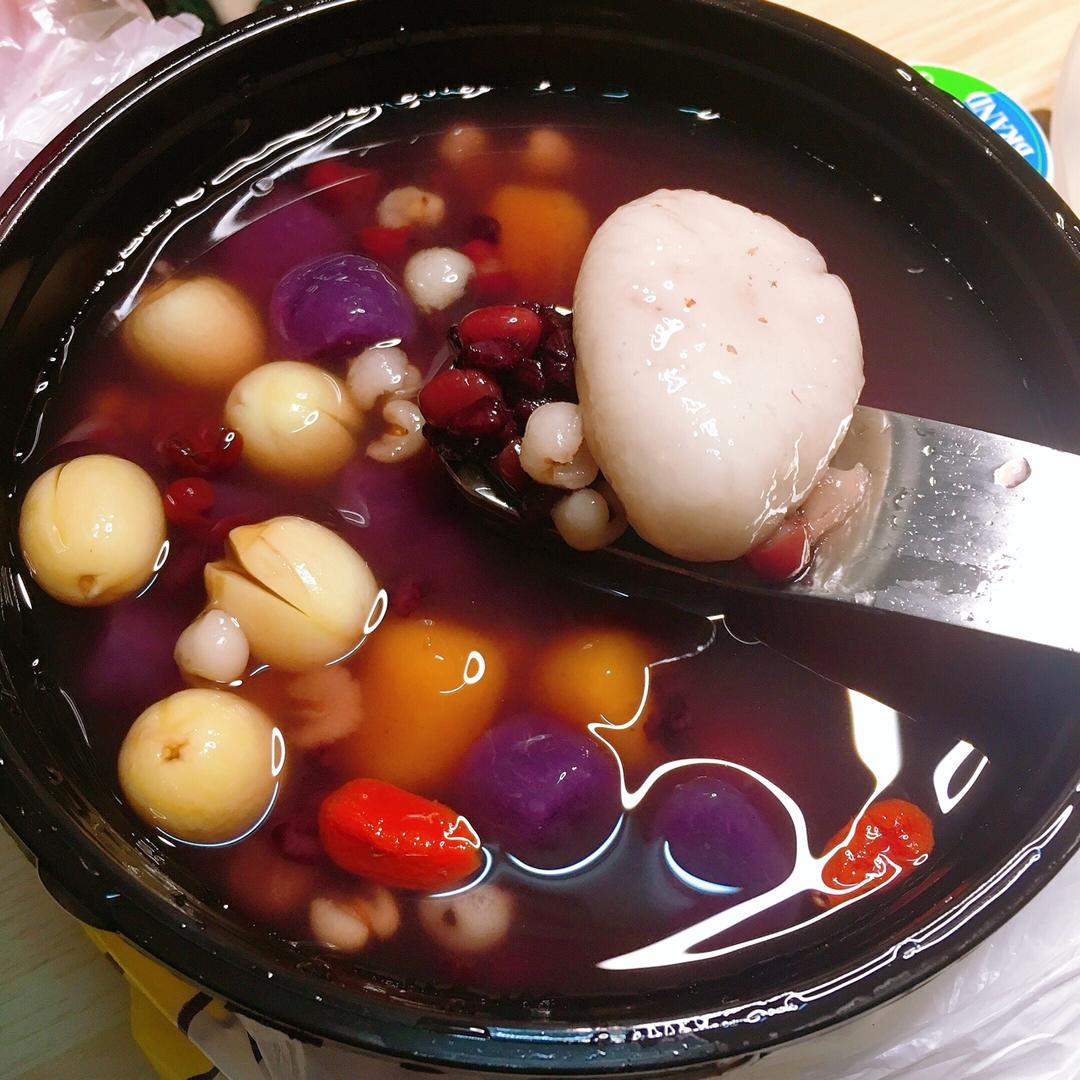 芋圆红豆汤