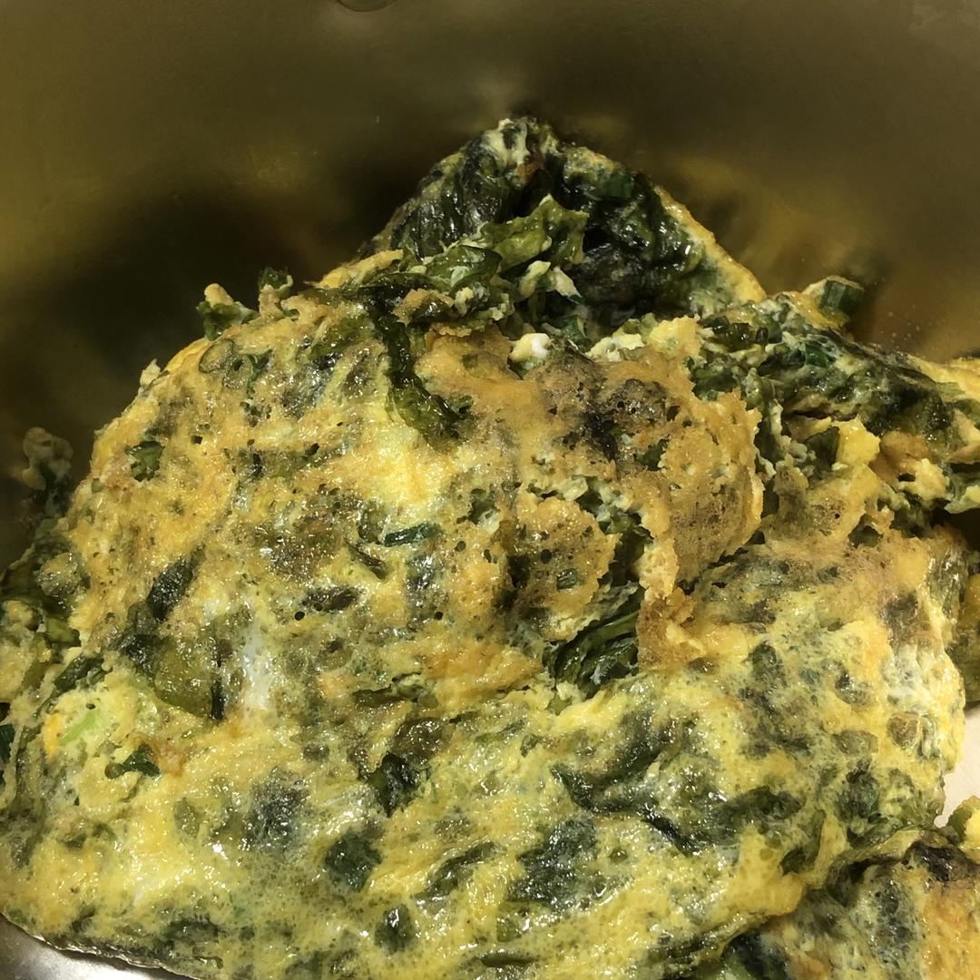紫菜葱花煎蛋